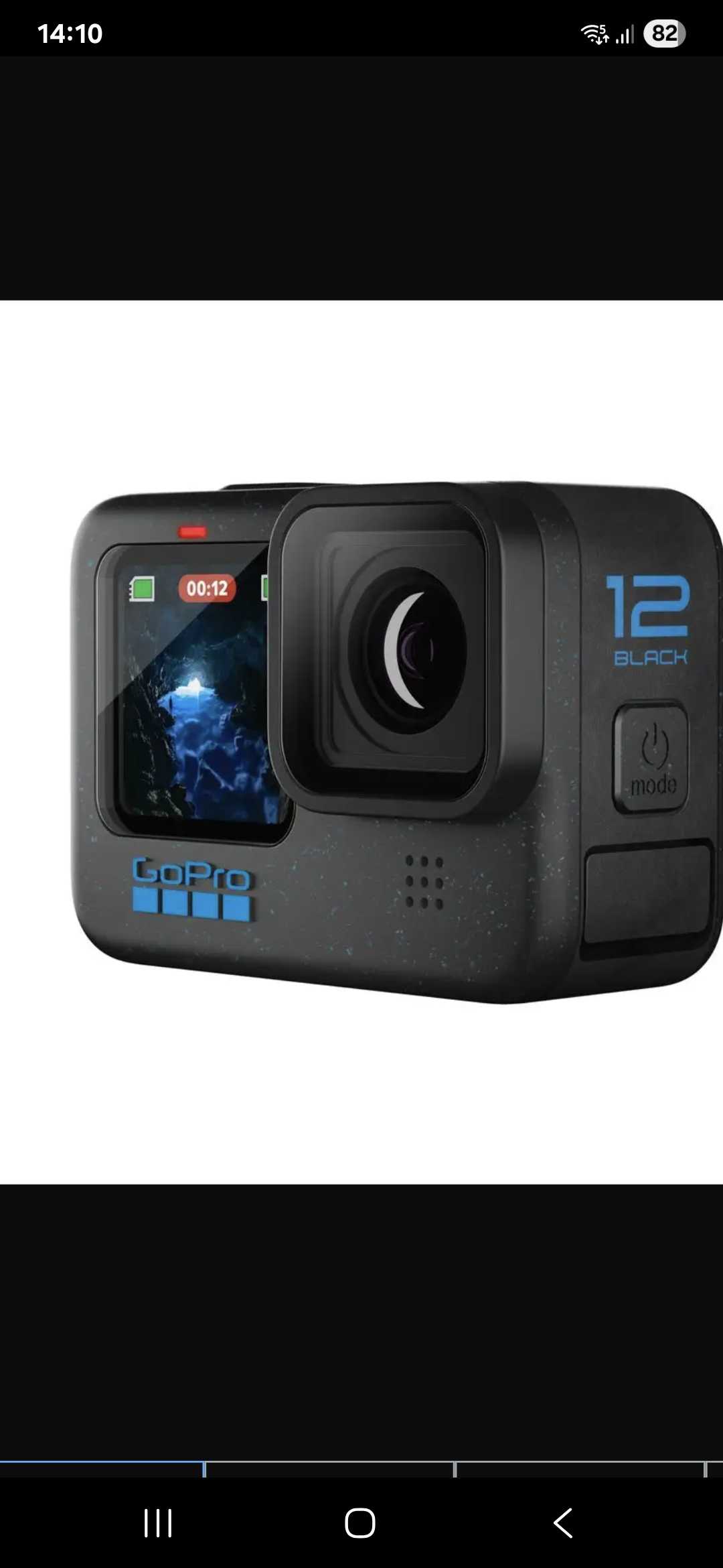 Izgubljen predmet: Go pro 12 black kamera