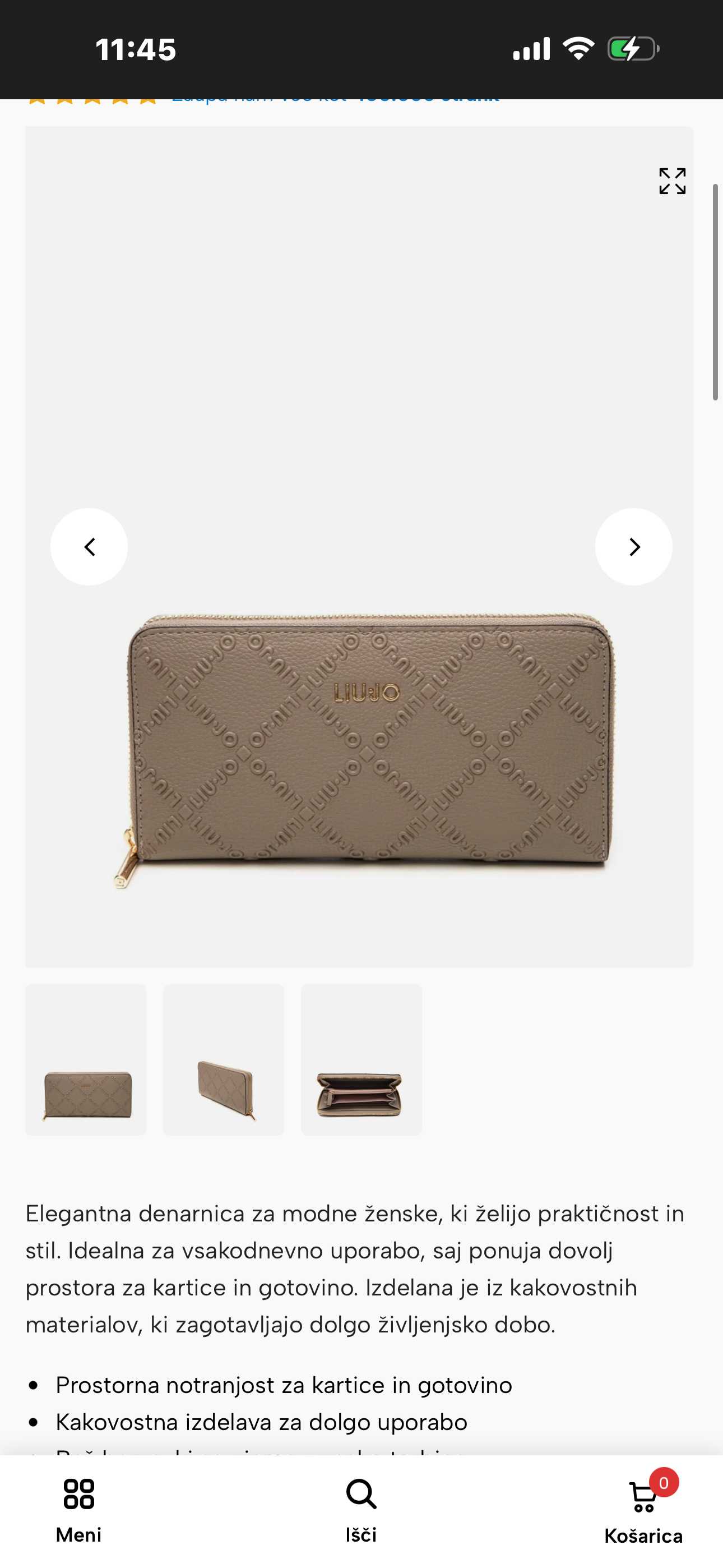 Izgubljen predmet: Denarnica 