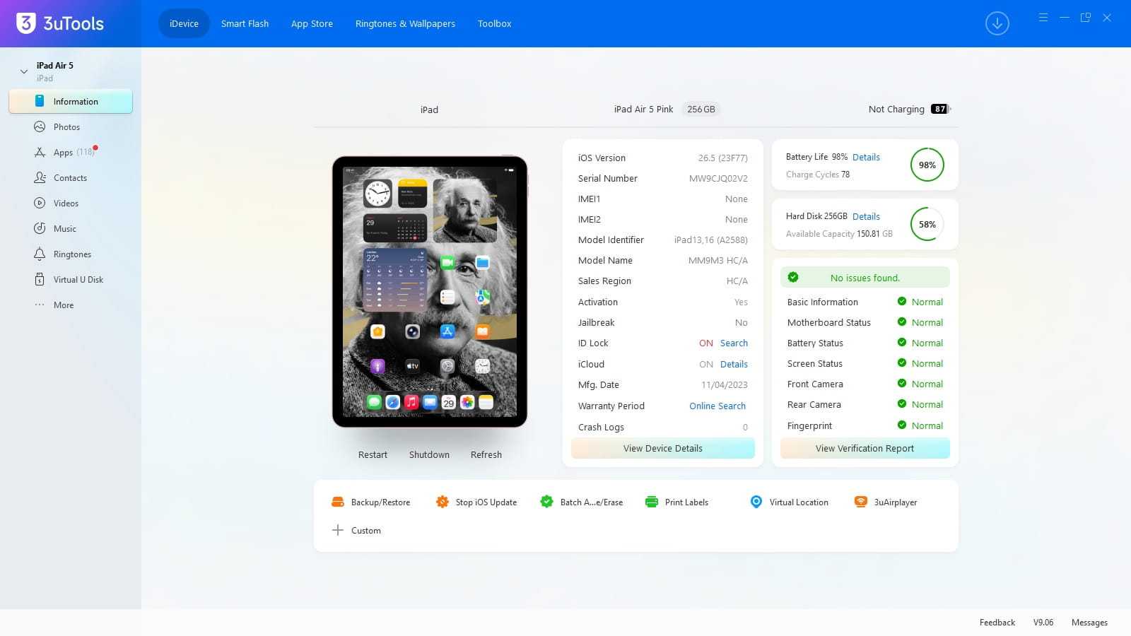 Izgubljen predmet: Ipad Air 5