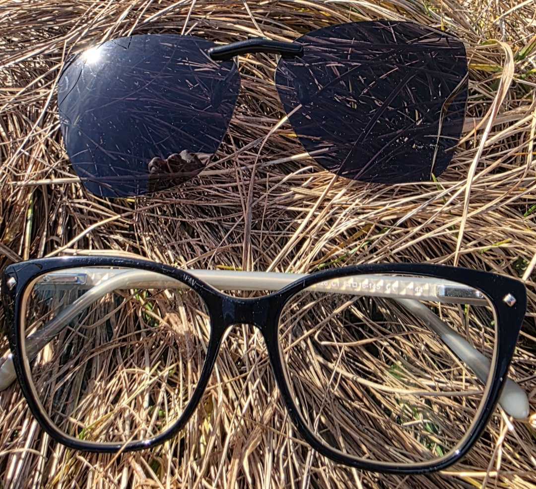 Najden predmet: Dioptrijska / korekcijska ženska očala + sončni nastavek