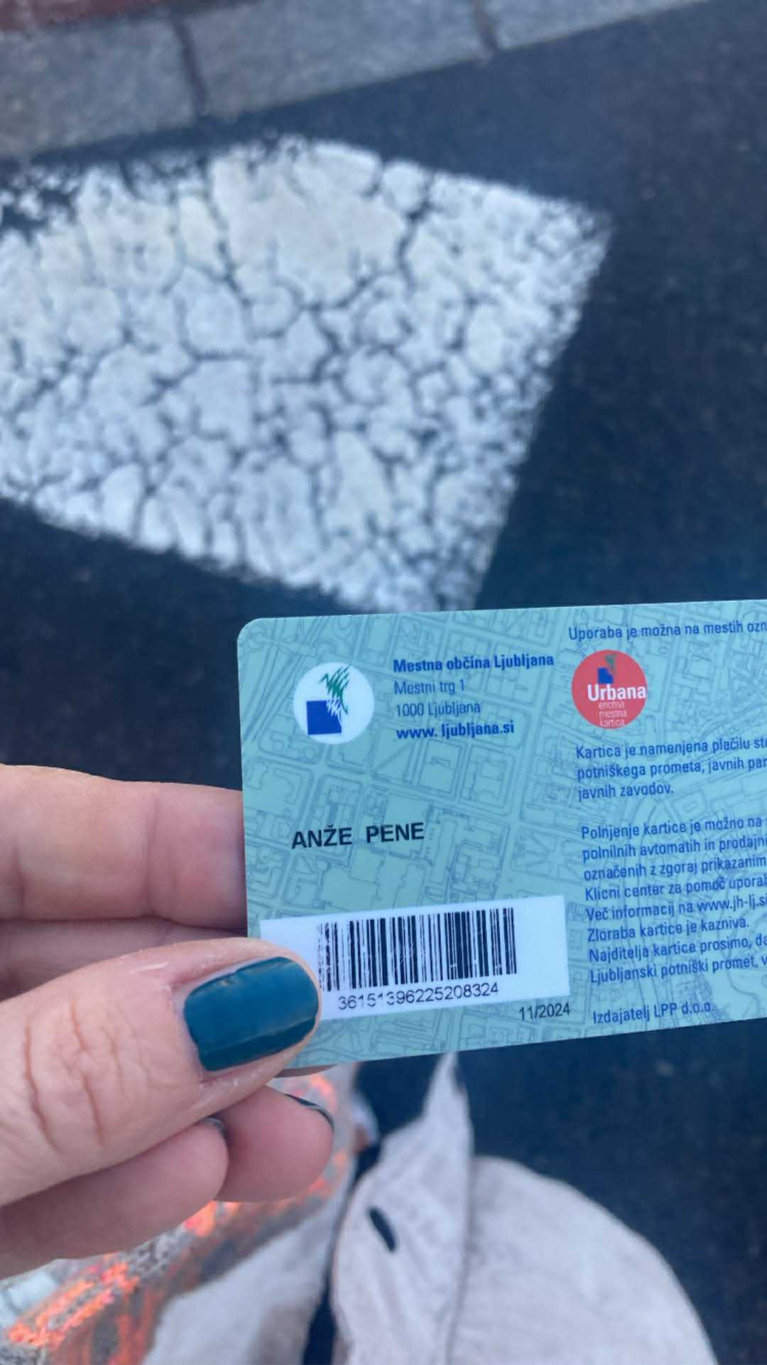 Najden predmet: Urbana 